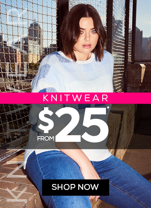 Knitwear from $25